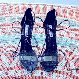 Brand New!  Sexy Clear Wedge Sandals